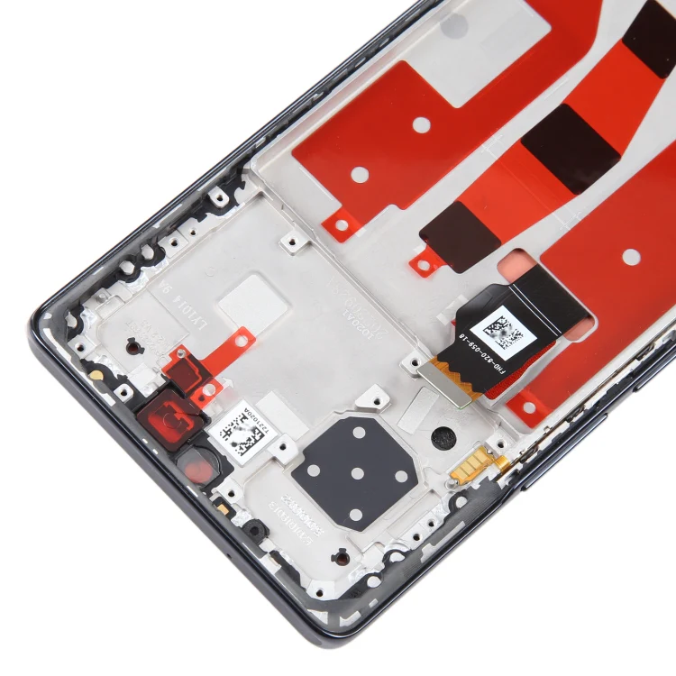 Original LCD Screen For Honor 80 Digitizer Full Assembly with Frame(Black) - Image 5