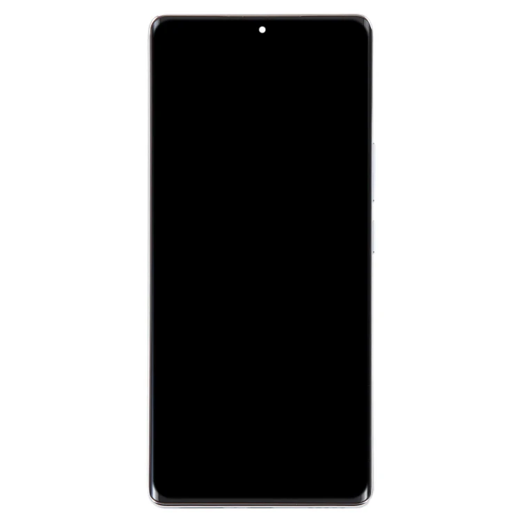Original LCD Screen For Honor 80 Digitizer Full Assembly with Frame(Silver) - Image 2