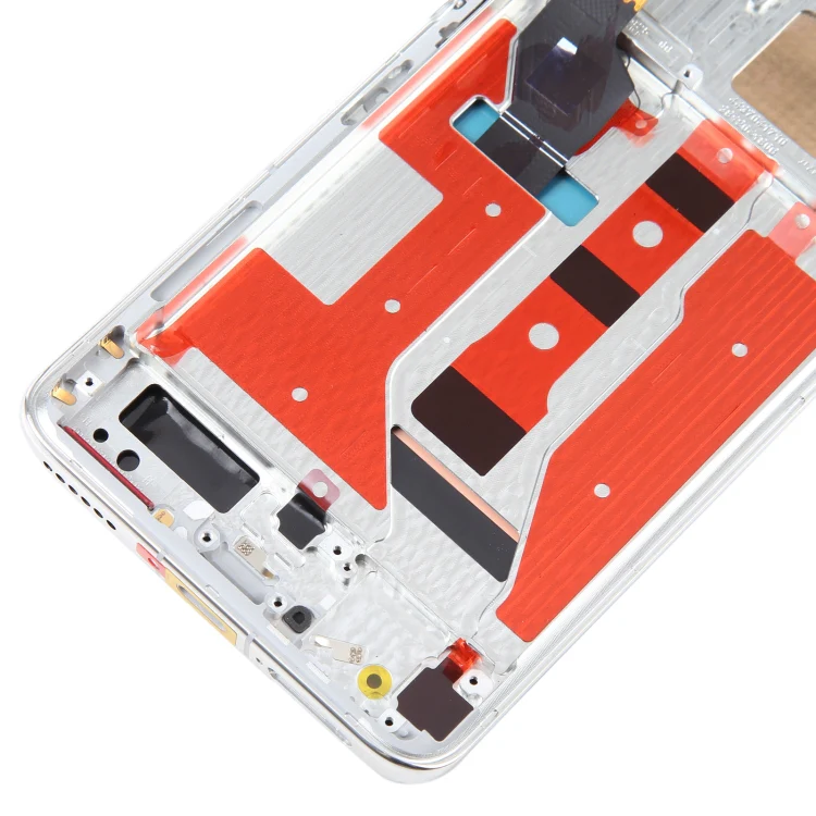 Original LCD Screen For Honor Magic4 Digitizer Full Assembly with Frame(Silver) - Image 4