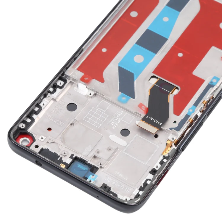 Original LCD Screen for Honor X20 Digitizer Full Assembly with Frame(Black) - Image 4