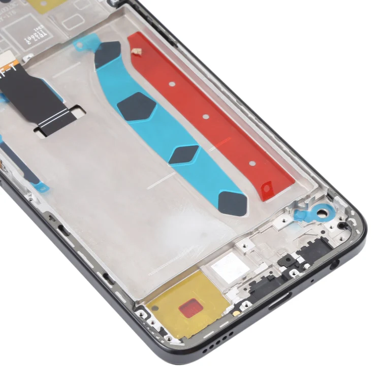 Original LCD Screen for Honor X30i Digitizer Full Assembly with Frame(Black) - Image 3