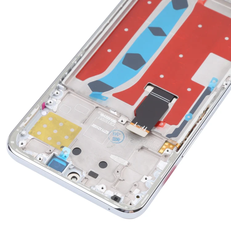 Original LCD Screen for Honor X30i Digitizer Full Assembly with Frame(Silver) - Image 4