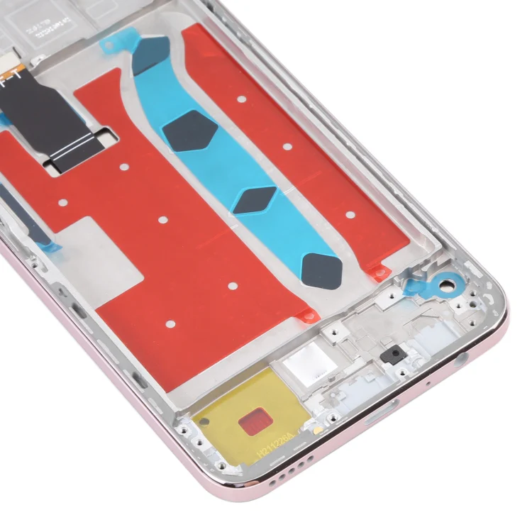 Original LCD Screen for Honor X8 Digitizer Full Assembly with Frame(Pink) - Image 3