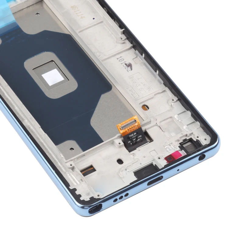 Original LCD Screen for LG Stylo 6 / K71 LMQ730TM LM-Q730TM LMQ730HA LM-Q730HA Digitizer Full Assembly with Frame (Blue) - Image 5