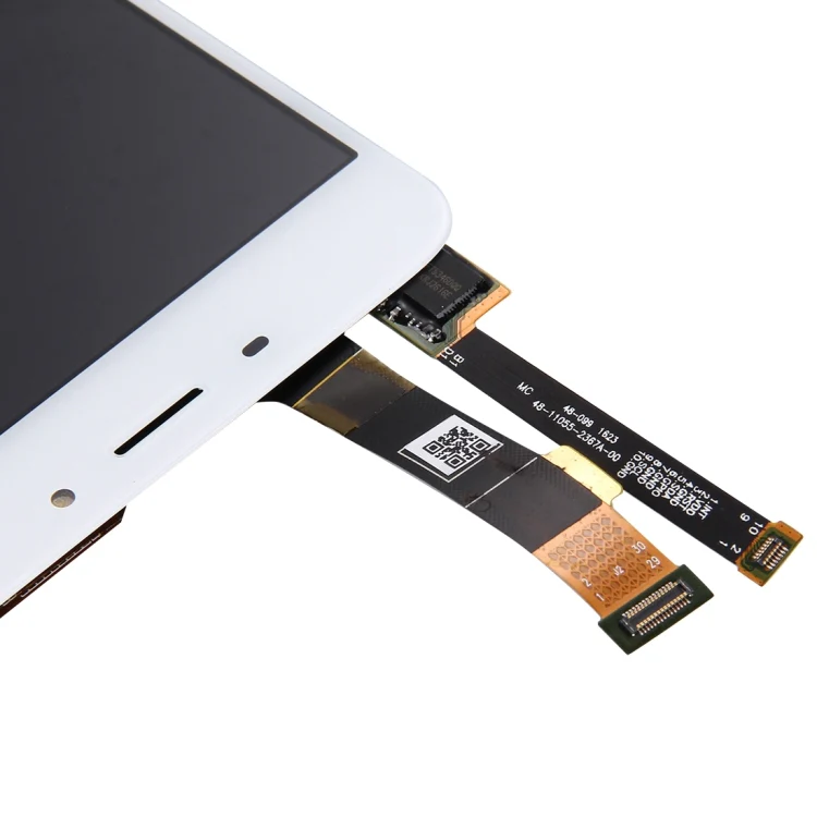 Original LCD Screen For Meizu M3E / Meilan E with Digitizer Full Assembly(White) - Image 4