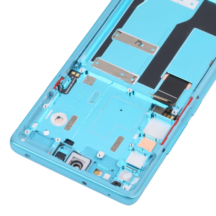 Original LCD Screen for TCL 20 Pro 5G T810H Digitizer Full Assembly with Frame (Blue) - Image 4