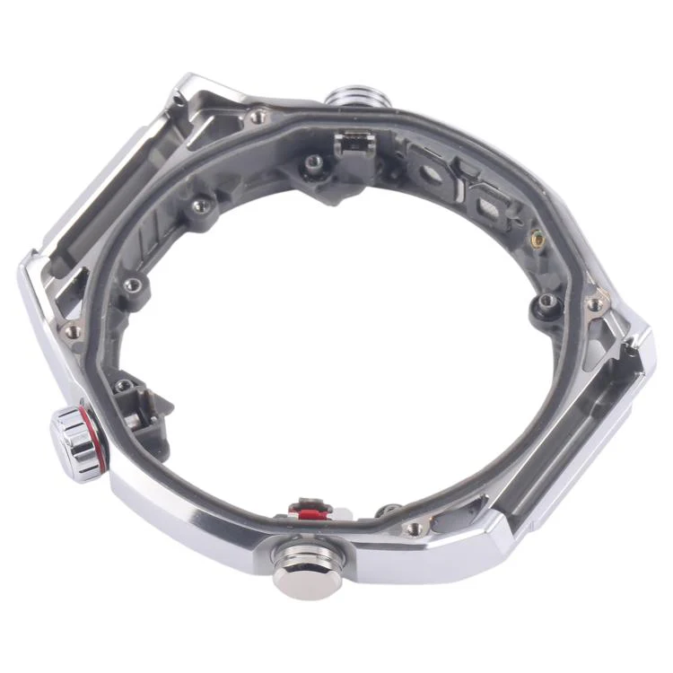 Original LCD Screen Frame Bezel Plate For Huawei Watch Ultimate(Silver) - Image 4