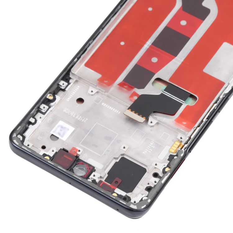 Original OLED LCD Screen for Honor 50 Digitizer Full Assembly with Frame(Black) - Image 3