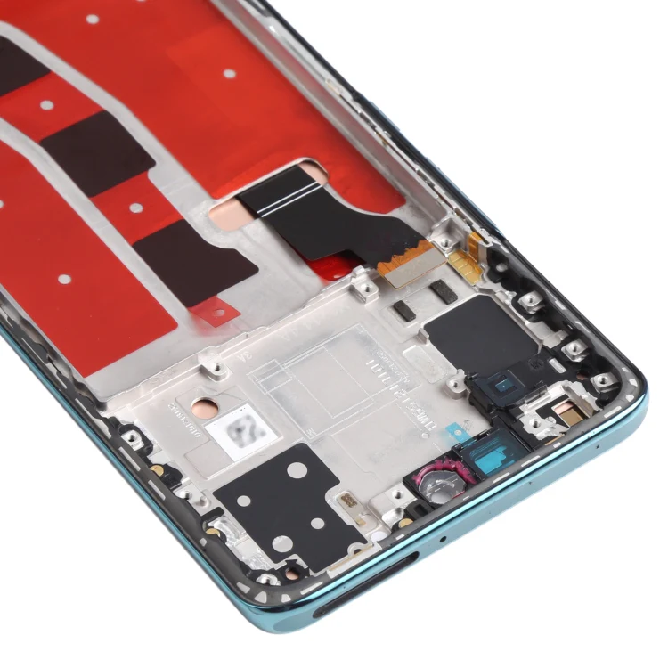 Original OLED LCD Screen for Honor V40 Lite Digitizer Full Assembly with Frame(Green) - Image 4