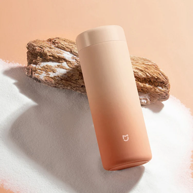 Original Xiaomi Mijia Thermos Cup Pocket Edition 350mL(Snow Sunset) - Image 7
