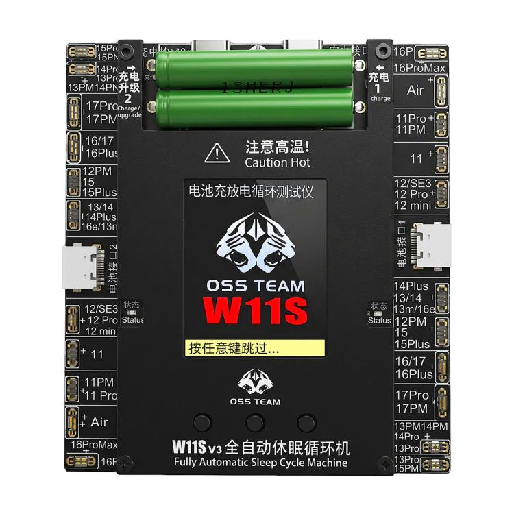 OSS W11S-V3 Dual-Channel Automatic Battery Cycle Tester