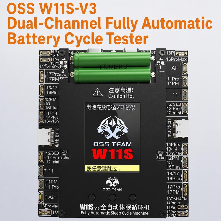 OSS W11S-V3 Dual-Channel Automatic Battery Cycle Tester - Image 2