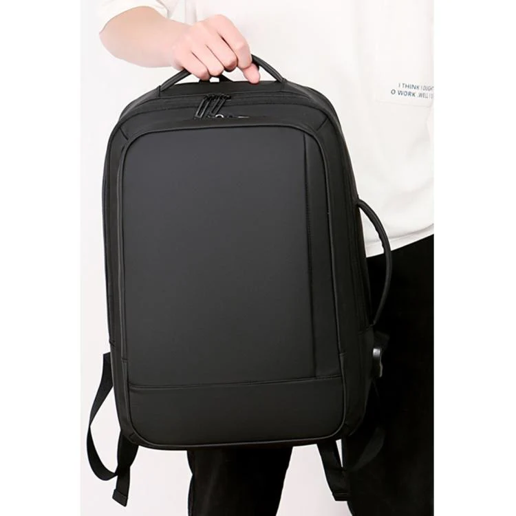OUMANTU 1905 Large Capacity Waterproof Business Laptop Backpack(Black) - Image 15