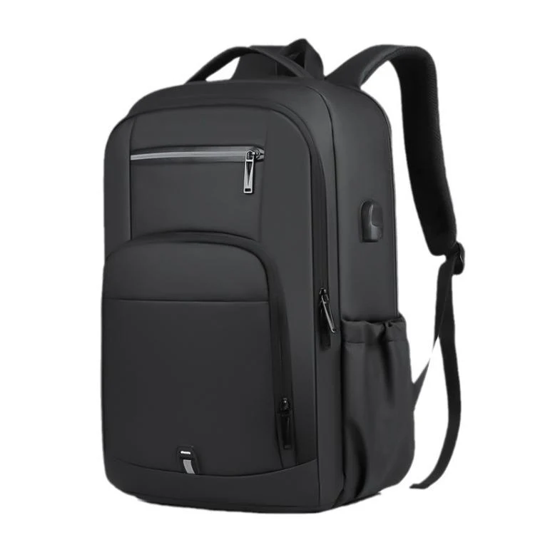 OUMANTU 2215 Large Capacity Waterproof Oxford Cloth Backpack(Black)