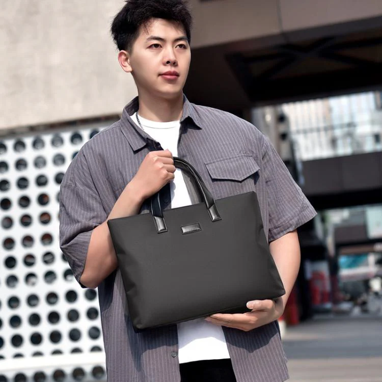 OUMANTU 299 Men Business Multi-Pocket Briefcase(Black) - Image 5