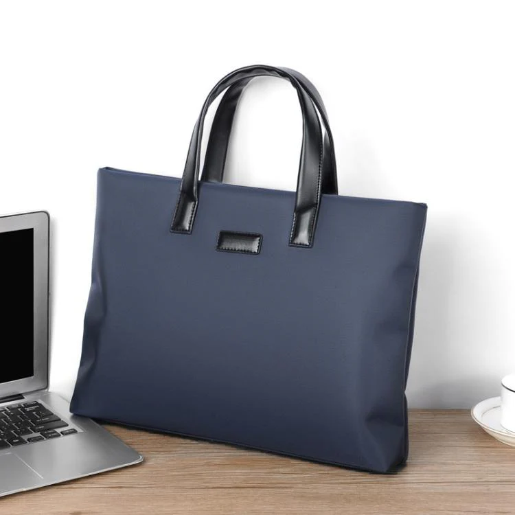 OUMANTU 299 Men Business Multi-Pocket Briefcase(Blue)