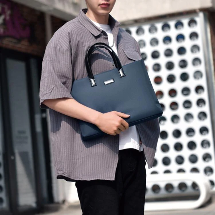 OUMANTU 299 Men Business Multi-Pocket Briefcase(Blue) - Image 5