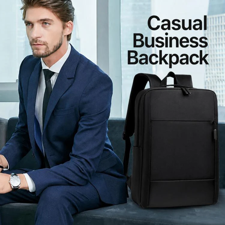 OUMANTU 6939 Men Large Capacity Business Laptop Backpack(Black) - Image 13