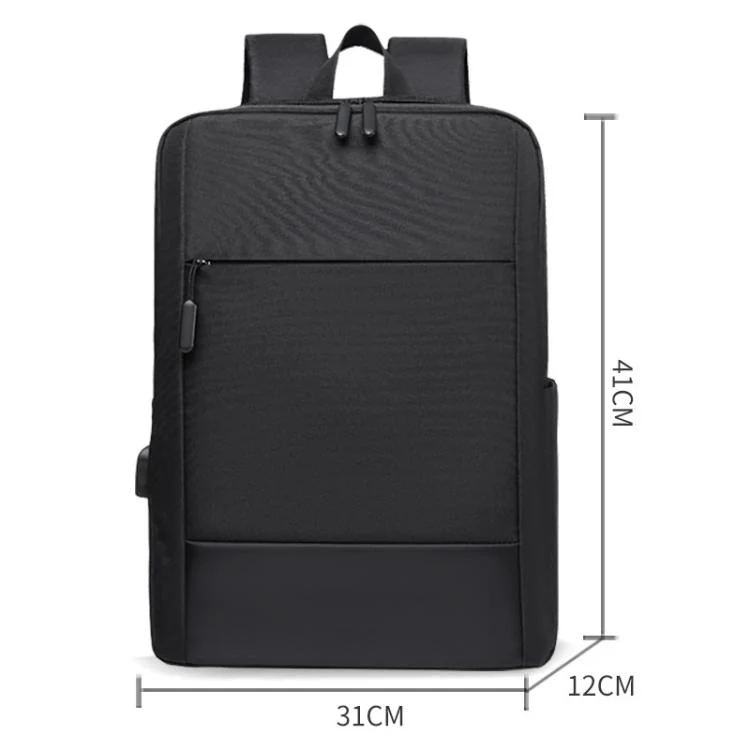 OUMANTU 6939 Men Large Capacity Business Laptop Backpack(Black) - Image 4