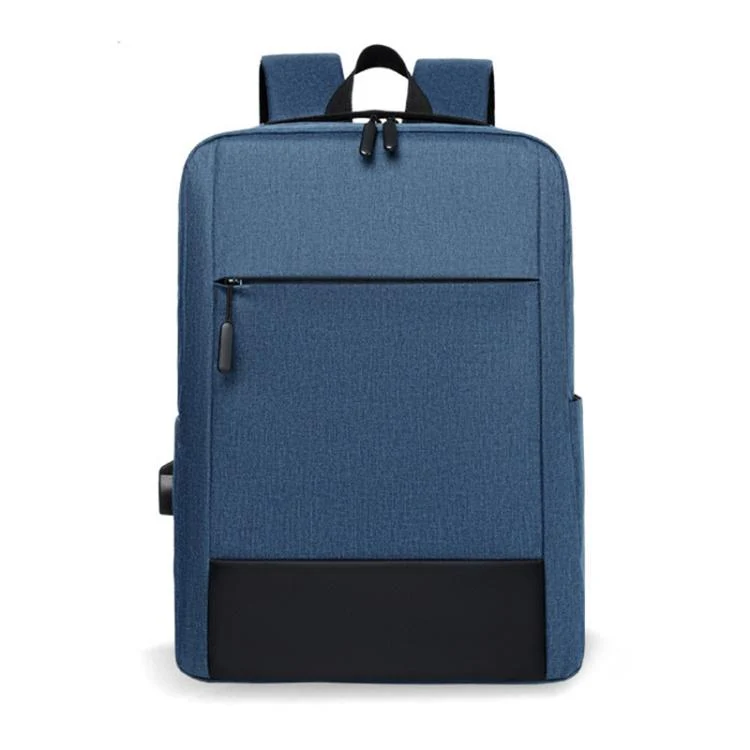 OUMANTU 6939 Men Large Capacity Business Laptop Backpack(Blue)
