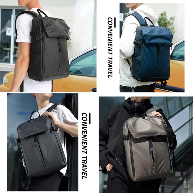 OUMANTU K102 Waterproof Large Capacity Casual Backpack(Black) - Image 13