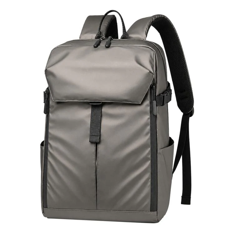 OUMANTU K102 Waterproof Large Capacity Casual Backpack(Brown)