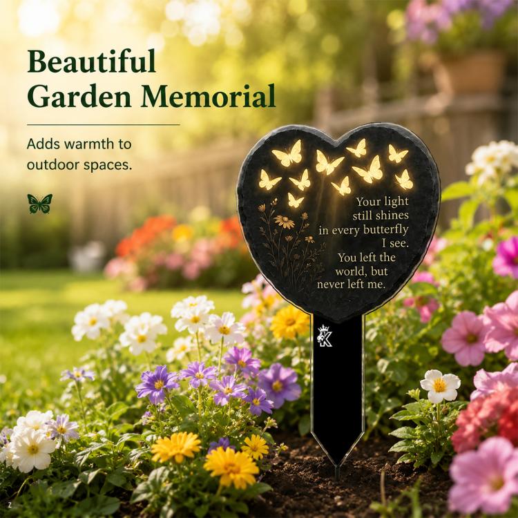 Outdoor Acrylic Decorative Garden Stake(Heart) - Image 7