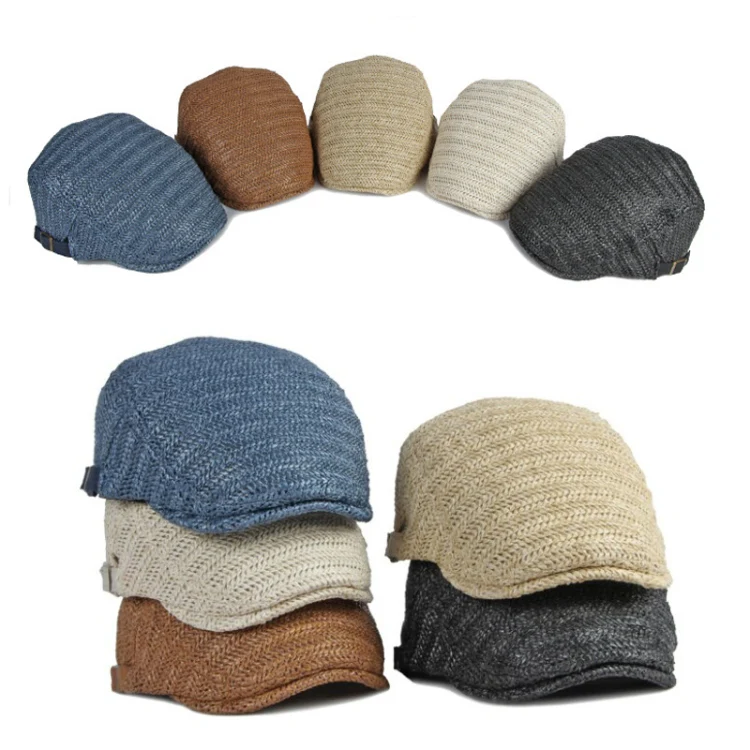 Outdoor Breathable Mesh Beret Painter Hat(Black) - Image 2