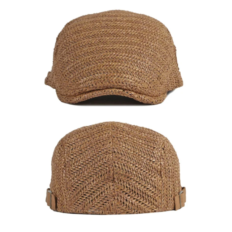 Outdoor Breathable Mesh Beret Painter Hat(Black) - Image 4