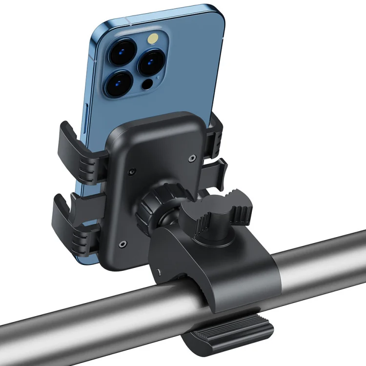 Outdoor Cycling Simple Installation Mobile Phone Holder(Black) - Image 3