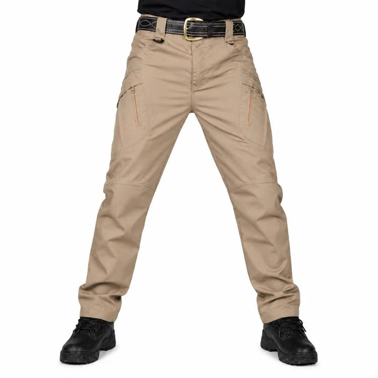 Outdoor Durable Breathable Hiking Long Pants For Men, Size: XL(Khaki) - Image 2