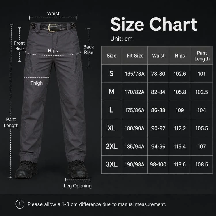 Outdoor Durable Breathable Hiking Long Pants For Men, Size: XL(Khaki) - Image 8