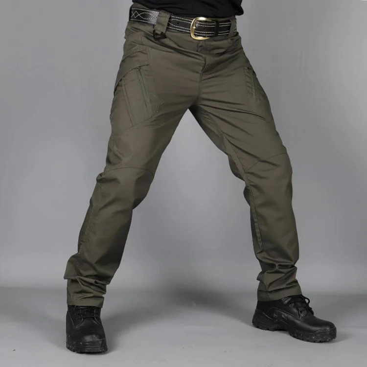 Outdoor Durable Breathable Hiking Long Pants For Men, Size: XXL(Green)