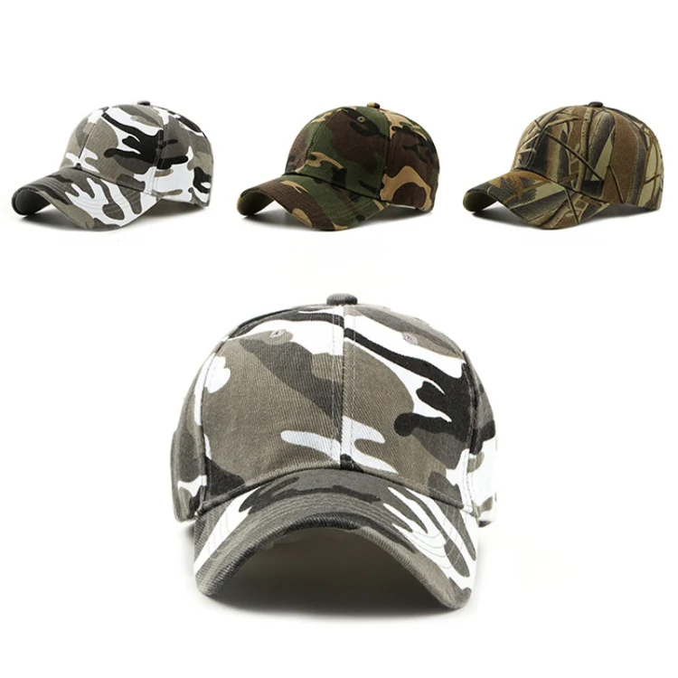 Outdoor Mountain Travel Camouflage Duck Tongue Cap(Army Green) - Image 2