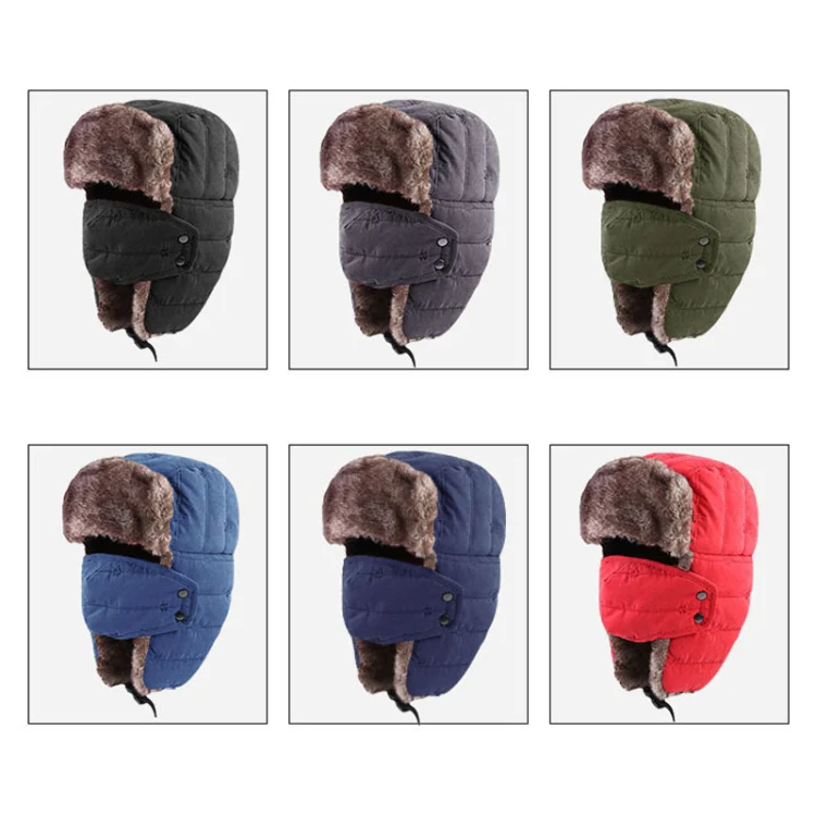 Outdoor Protect Face Neck Mask Hat Mountaineering Skiing Riding Winter Hat(Red) - Image 2