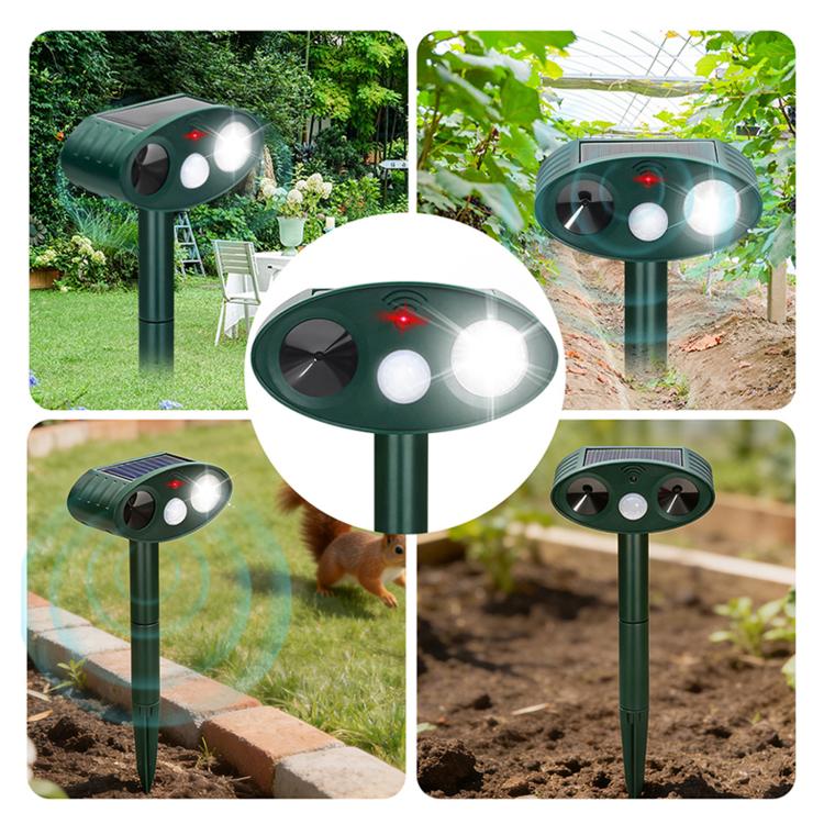 Outdoor Solar-Powered Ultrasonic Animal Repellent(708 Standard) - Image 7