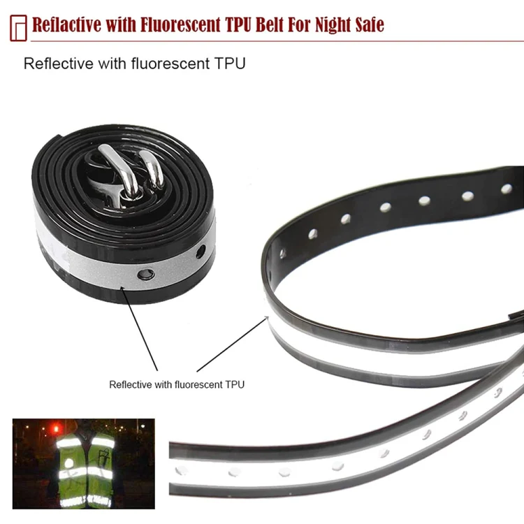 Outdoor Wireless Electronic Pet Fence Night Reflective Collar, Specification: One for Three(EU Plug) - Image 6