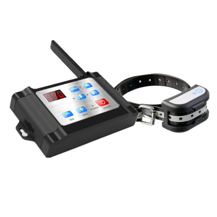 Outdoor Wireless Electronic Pet Fence Night Reflective Collar, Specification: One for Three(US Plug) - Image 2
