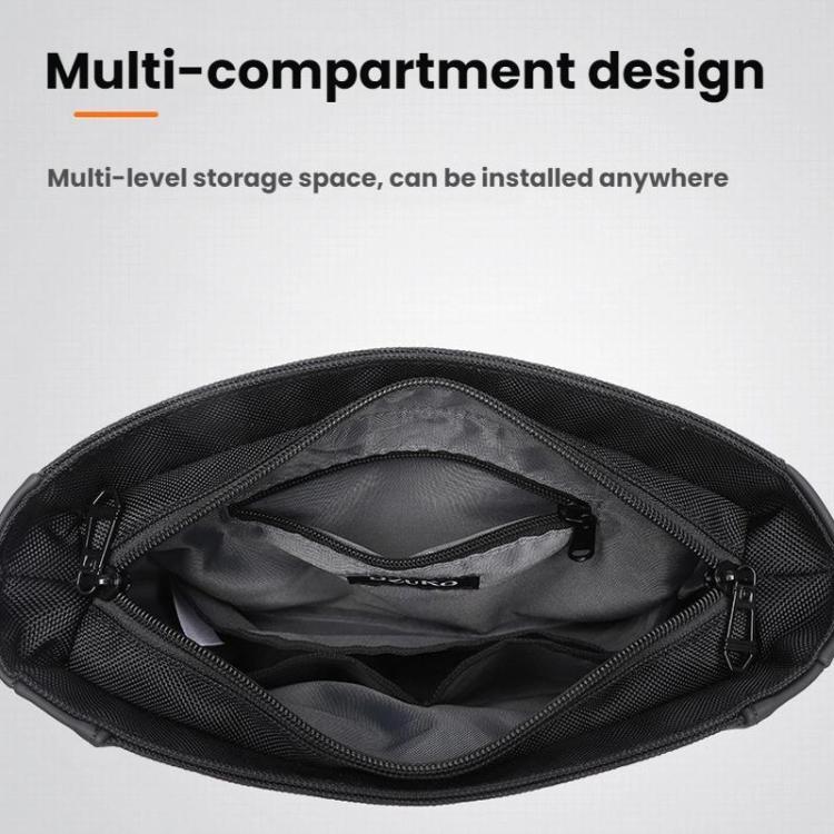 OZUKO Men Waterproof Commuting Crossbody Shoulder Bag(Black) - Image 4