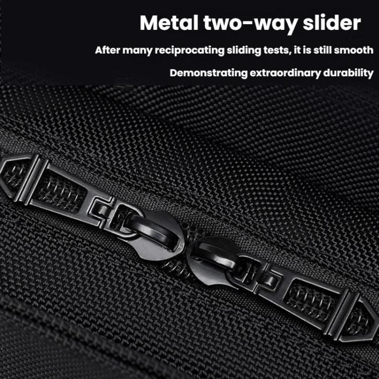OZUKO Men Waterproof Commuting Crossbody Shoulder Bag(Black) - Image 8