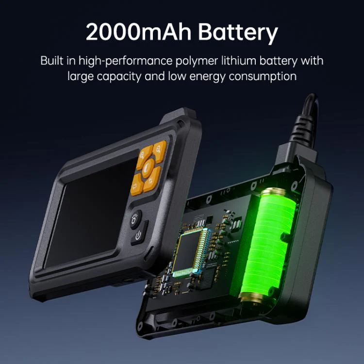 P100A 4.3 inch IPS HD Screen 8mm Industry Digital Endoscope, Type:5m Hard Cable Single-lens - Image 5