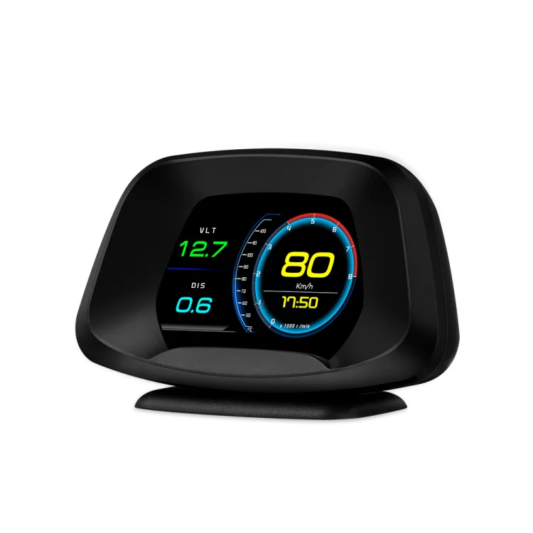 P19 Car HUD Head-up Display GPS Speed Meter Car OBD2 Fault Elimination Code - Image 2