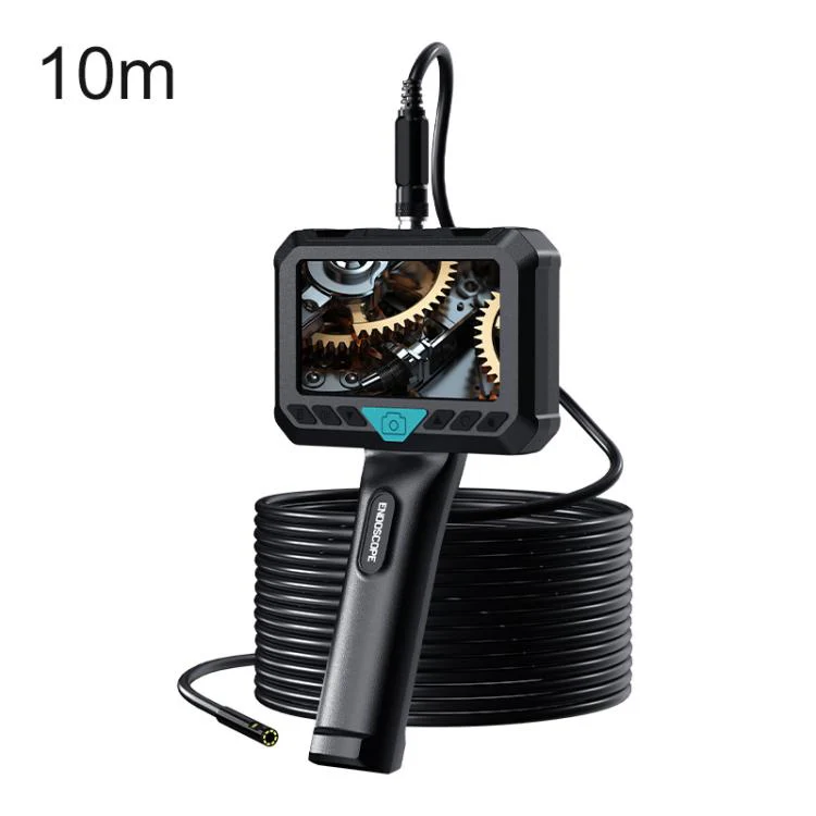 P280 5 inch HD Screen 8mm Industry Digital Endoscope, Type:10m Hard Cable Dual-lens