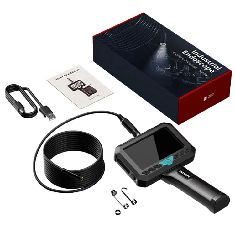 P280 5 inch HD Screen 8mm Industry Digital Endoscope, Type:10m Hard Cable Dual-lens - Image 14