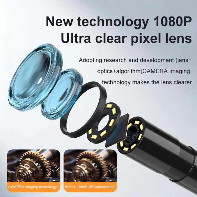 P790 4.3 inch HD Screen Industrial Endoscope, Model:8mm Single Lens / 5m - Image 4