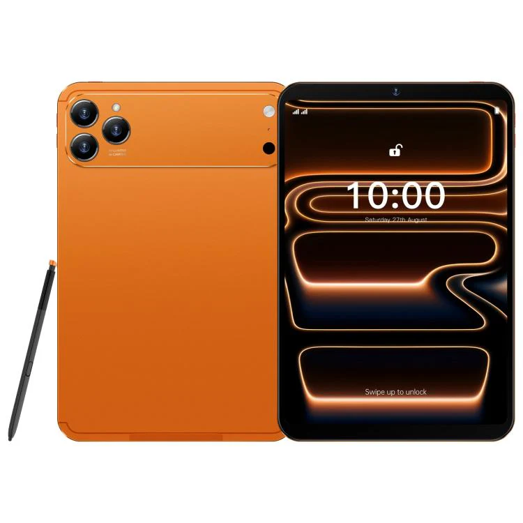 Pab 17 Pro 10.1 inch 4G LTE Tablet PC, 4GB+64GB, Android 10 MTK6755 Octa Core, AU Plug (Orange)