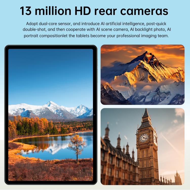 Pad 7 Pro 10.1 inch 4G LTE Tablet PC, 4GB+32GB, Android 10 MTK6755 Octa Core, UK Plug (Green) - Image 7