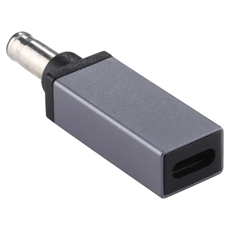 PD 18.5V-20V 5.5x1.0mm Male Adapter Connector(Silver Grey) - Image 3