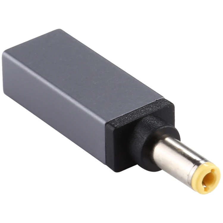 PD 18.5V-20V 5.5x2.5mm Male Adapter Connector(Silver Grey) - Image 2