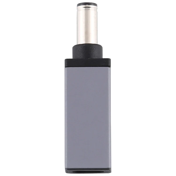 PD 19V 6.0x0.6mm Male Adapter Connector(Silver Grey) - Image 4